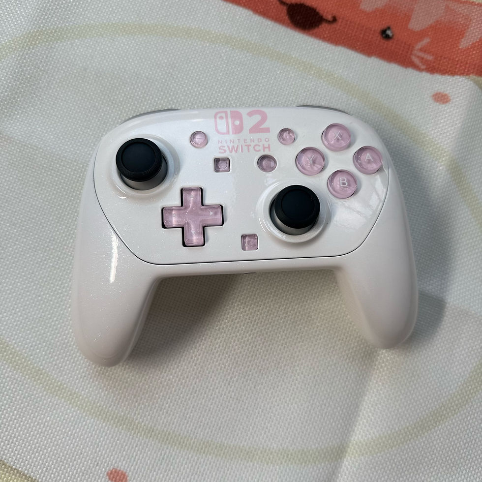 Thumbnail: Cute customized joycon shell +buttons controller for Switch 2 