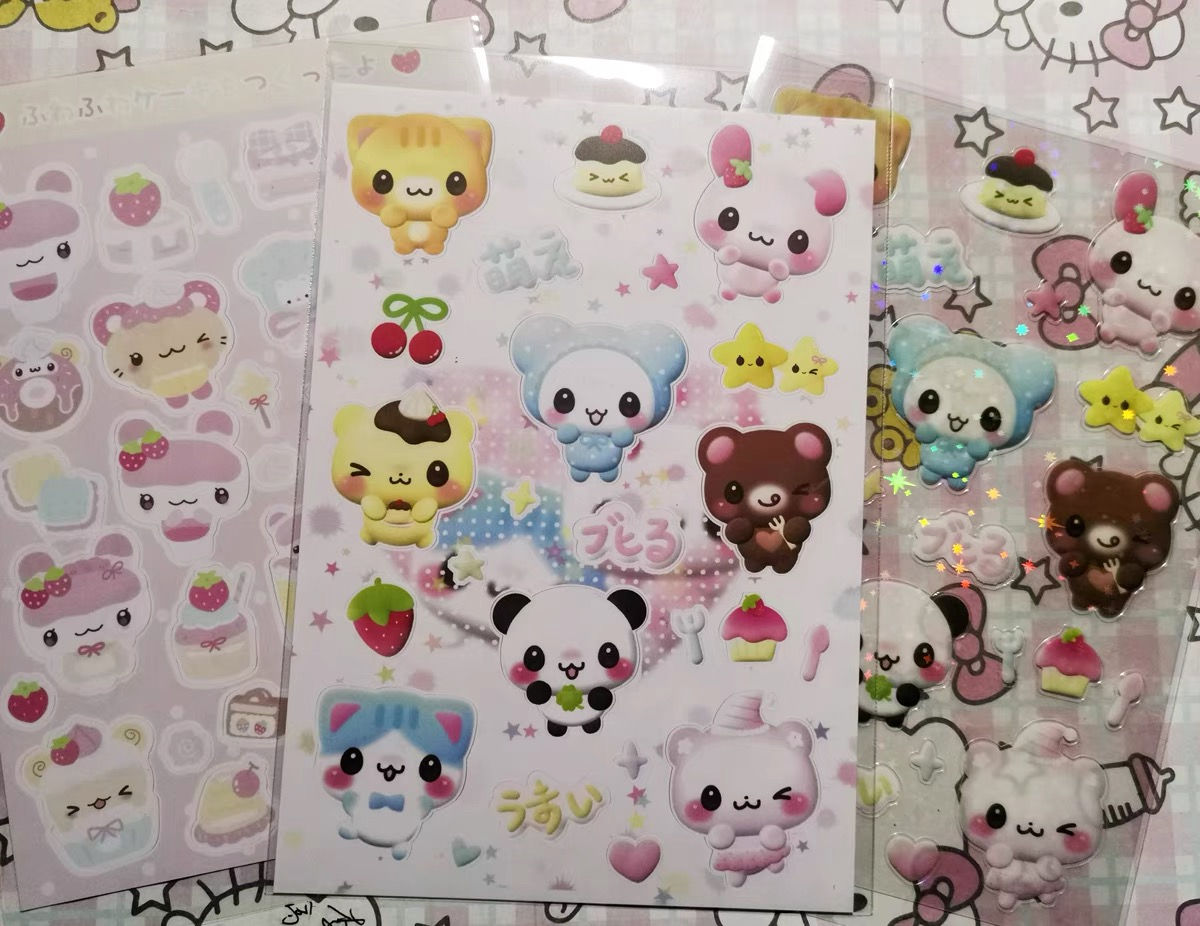Cute sticker sheet collection D