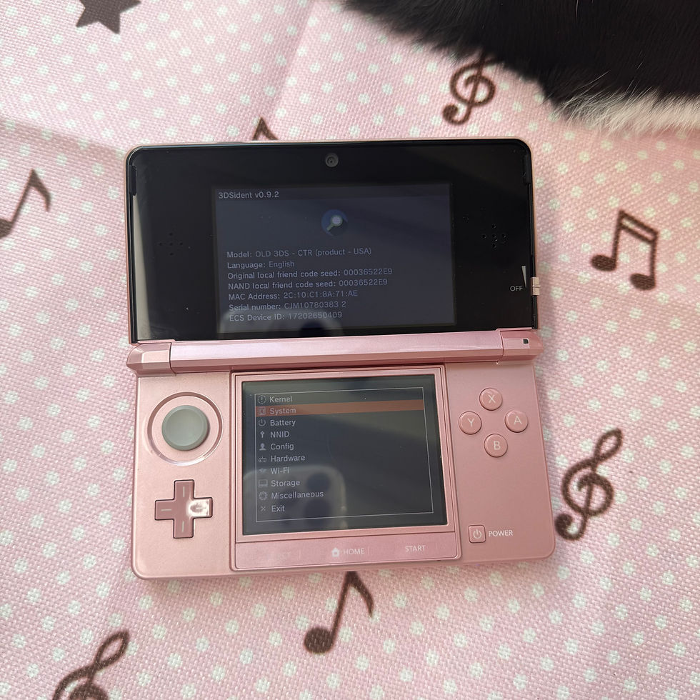 Thumbnail: Pink 3DS+ 128G (0383)