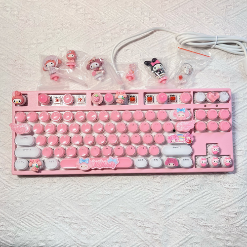Whimsy Keyboard kawaii custom anime my melody keyboard | Kawaiifanfans