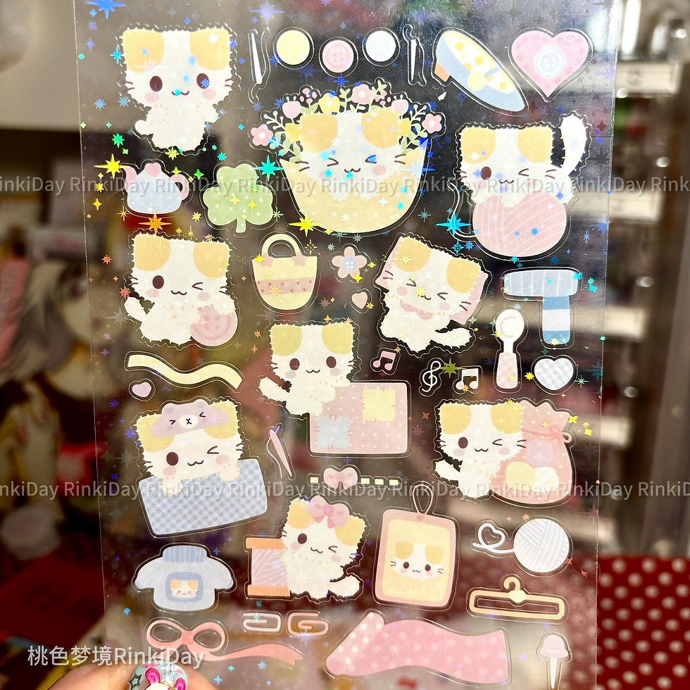 Thumbnail: Cute sticker sheet collection D