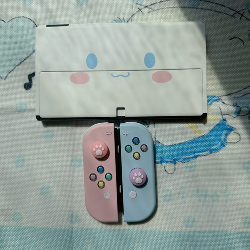 Kawaii custom switch/switch oled replacement shells+buttons whole
