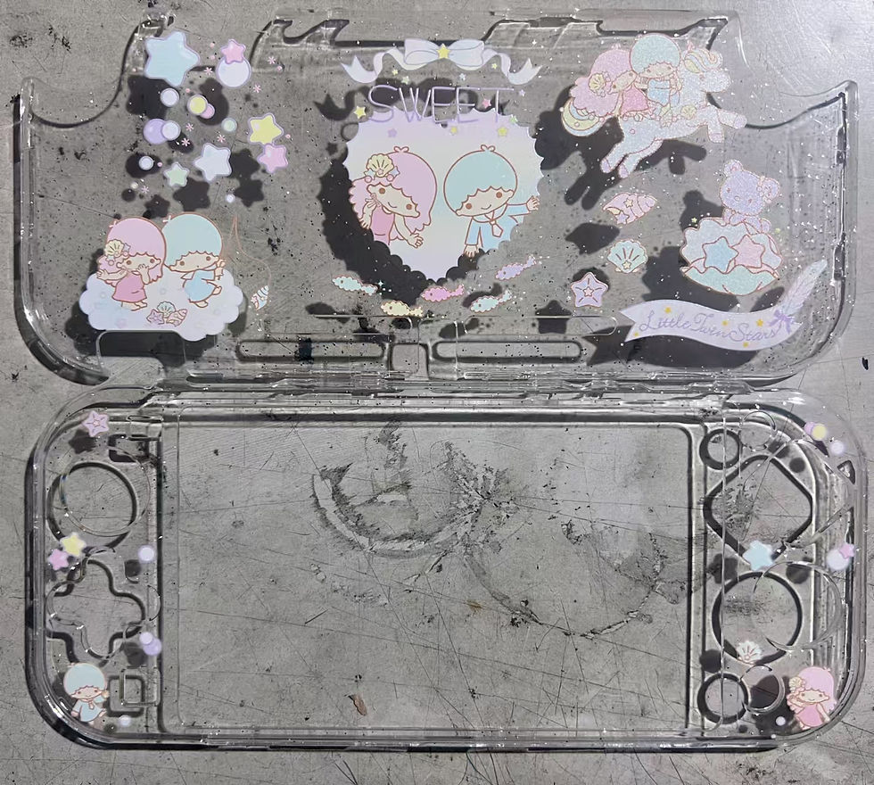 Thumbnail: Kawaii switch case Kuromi love plus animal crossing 
