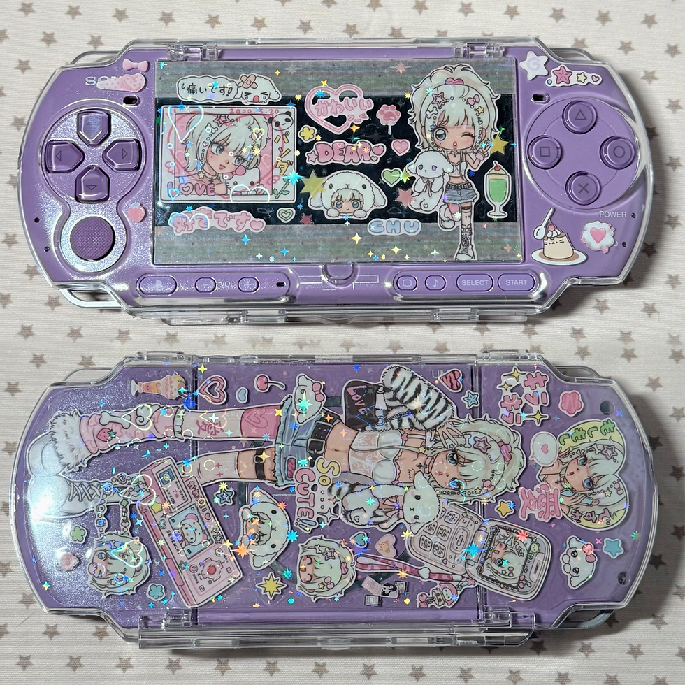 Thumbnail: New cute psv psp goo sticky case collection 7