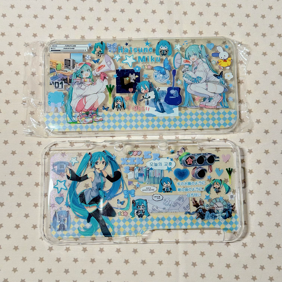 Thumbnail: Cute retro goo sticky case collection D
