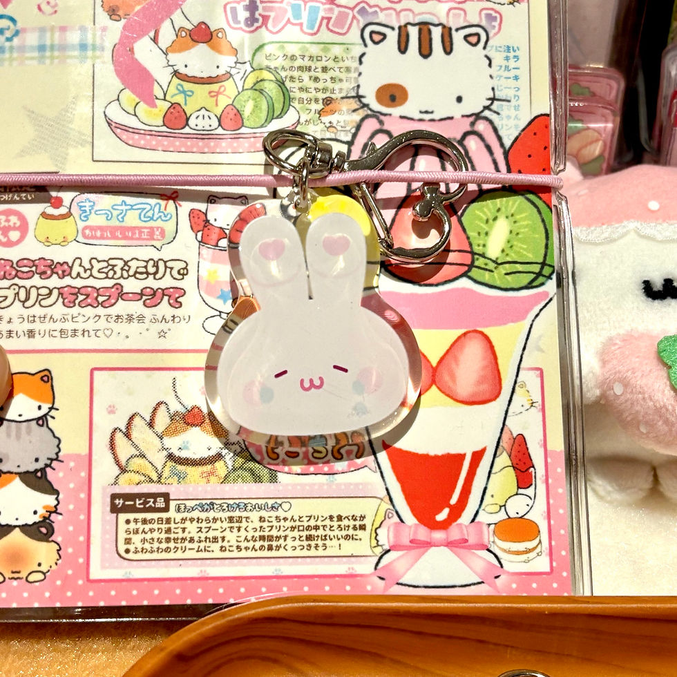 Thumbnail: New cute jelly keychain! | Rinki Day/Mofu