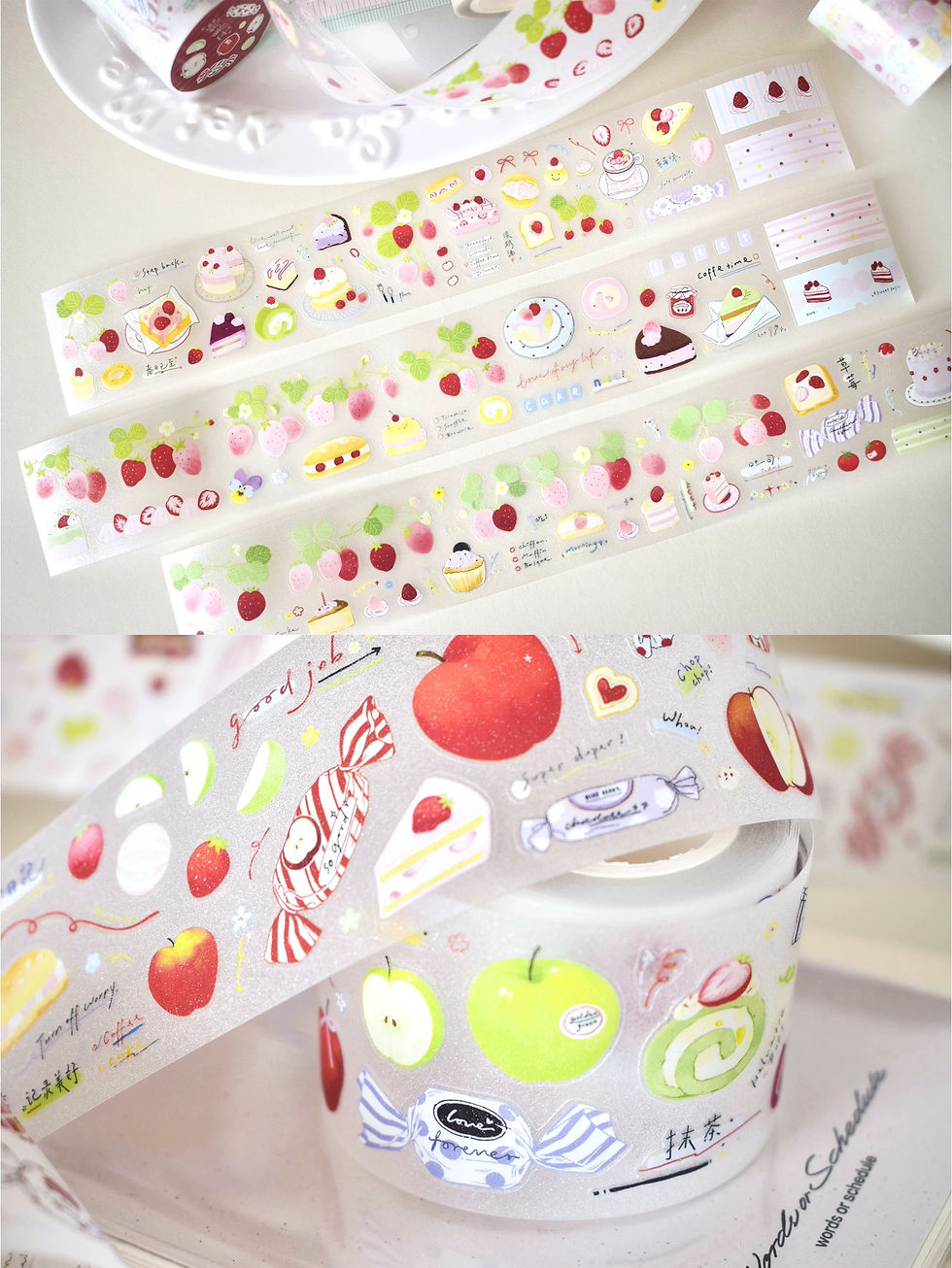 Thumbnail: Cute separated sticker 35 cm collection W