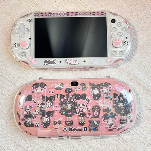 PSvita Pink/Black メモステ ポーチ PSvita Pink/Black メモステ ポーチ PSvita Pink/Black メモステ