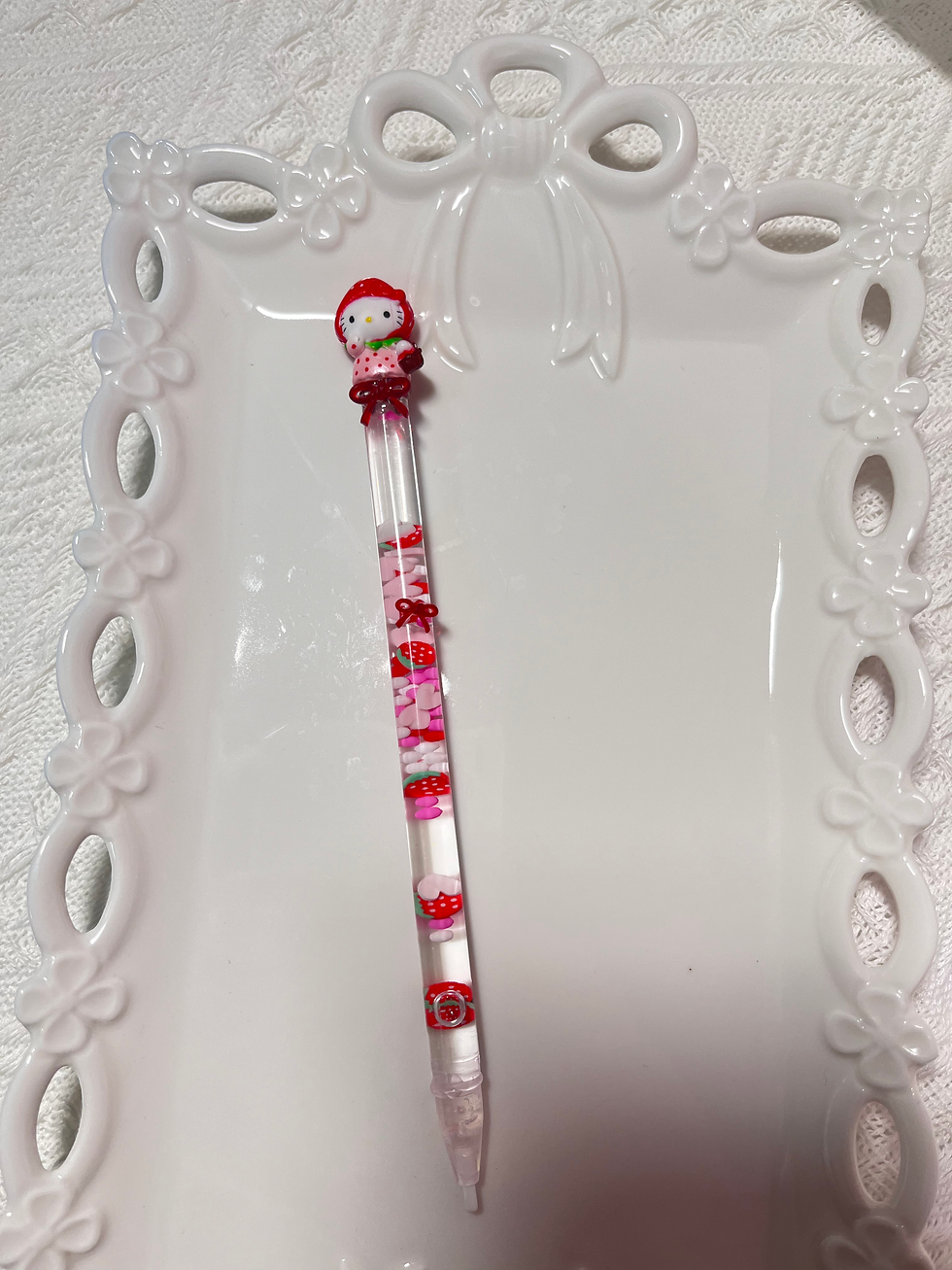 Thumbnail: Kawaii strawberry themed stylus 