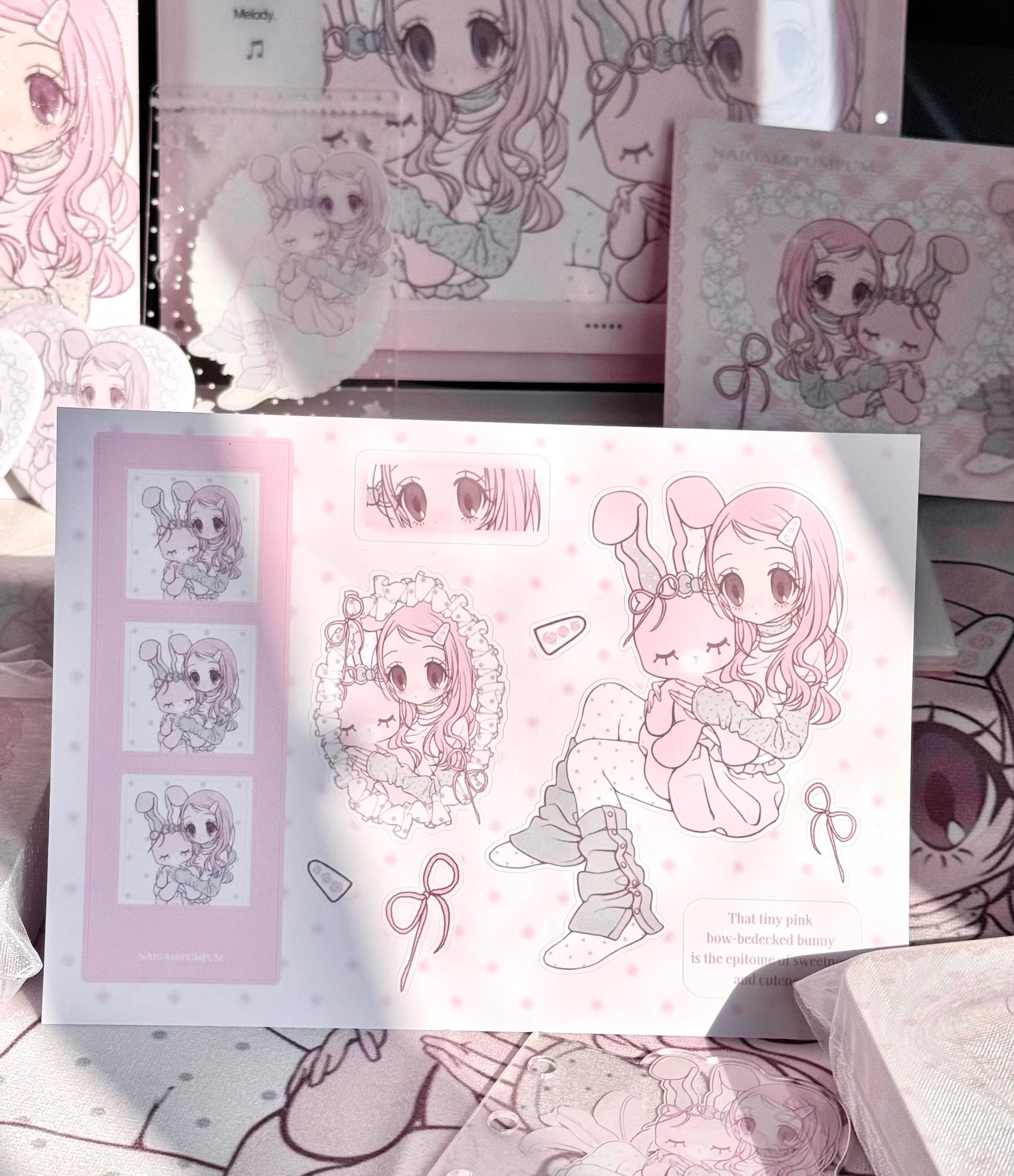 Cute ds goo sticky case collection