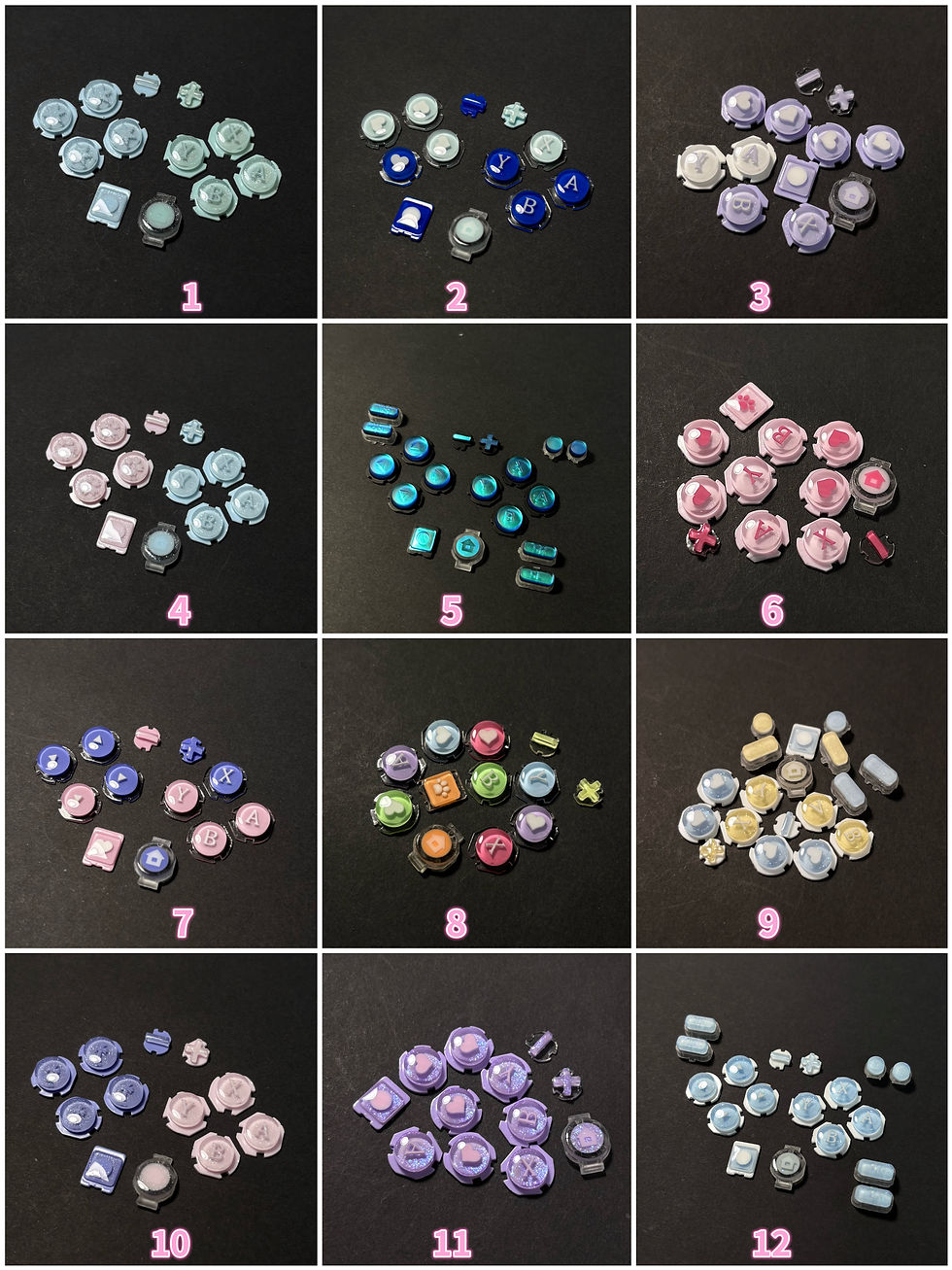 Thumbnail: New custom switch replacement buttons set 