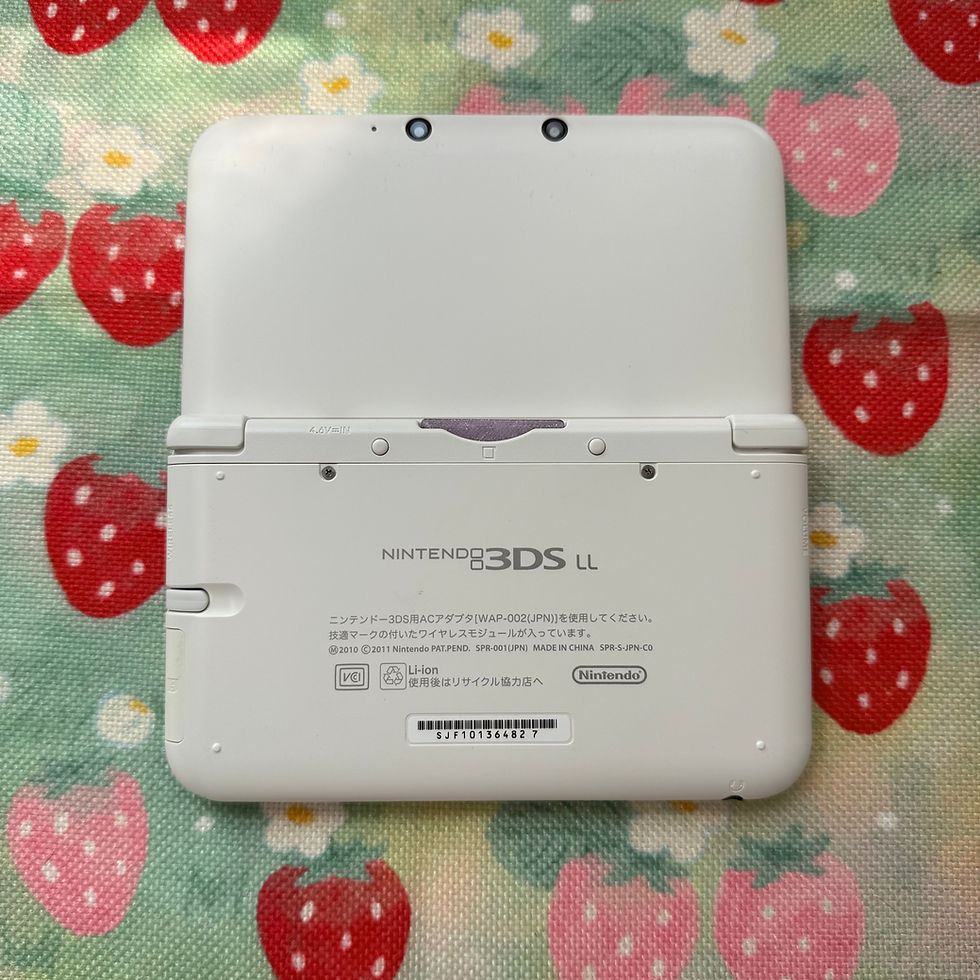 Thumbnail: White 3DS LL+ 128G (6482)