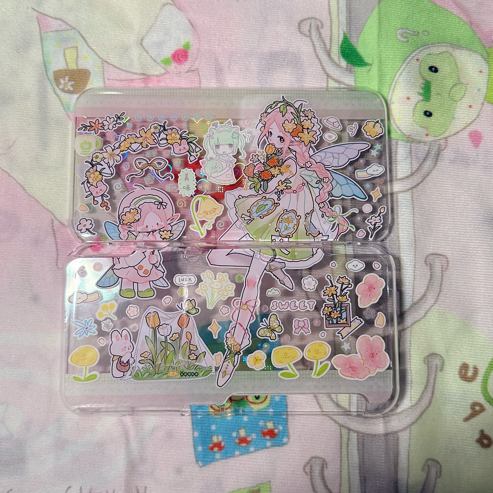 Thumbnail: New cute goo sticky ds case in real effect collection 7