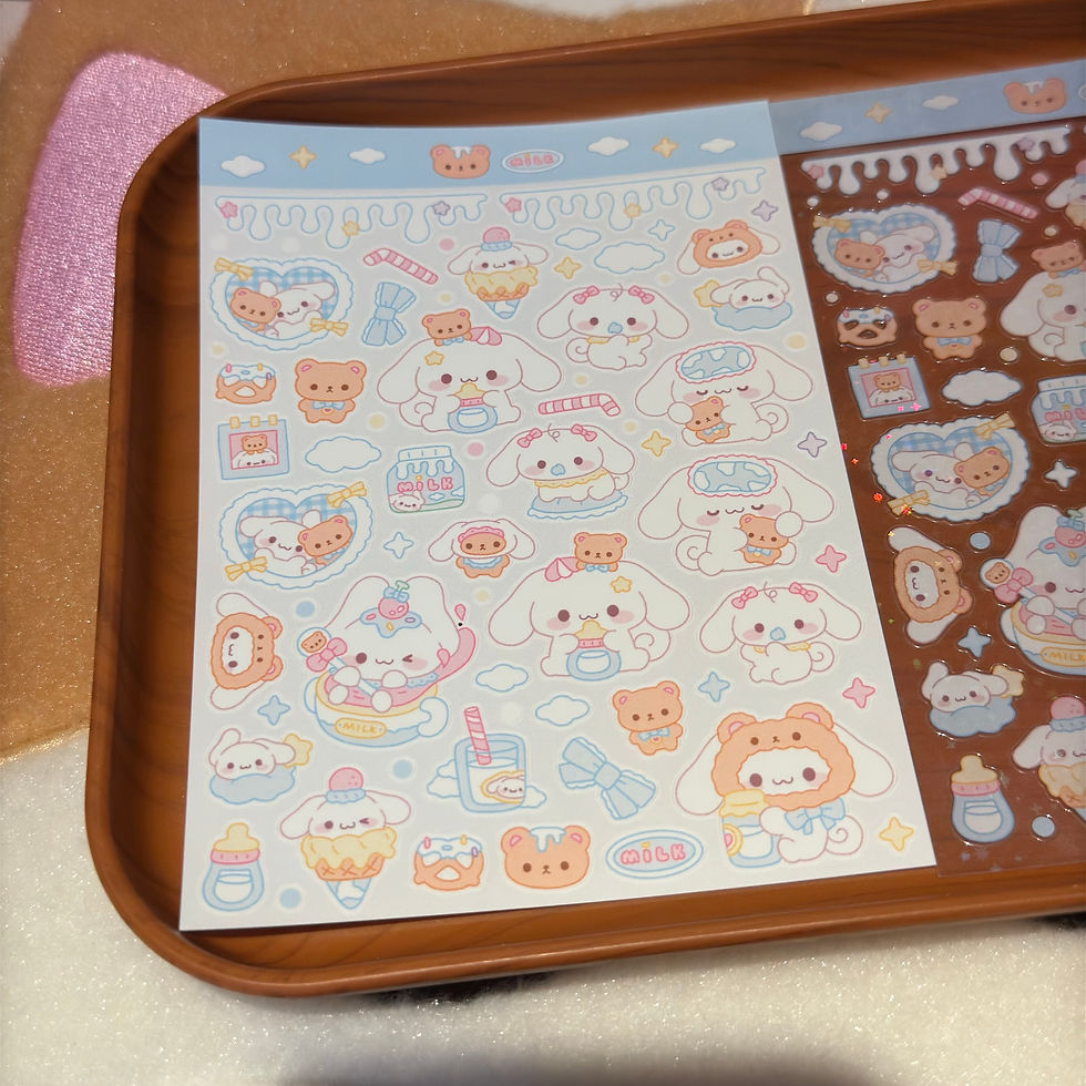 Thumbnail: Cute sticker sheet collection 