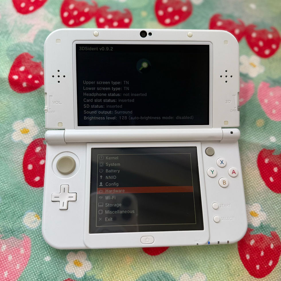 Thumbnail: White NEW 3DS LL +128G TN+TN (7668)