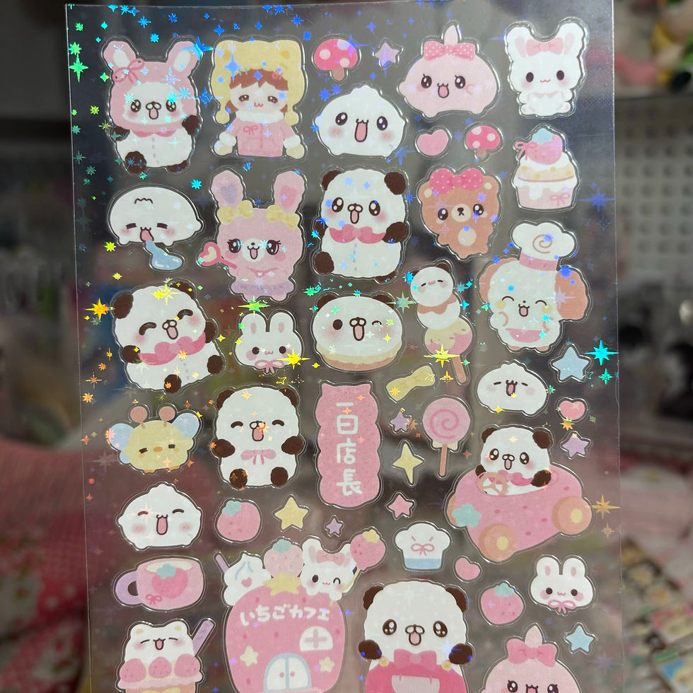 Thumbnail: Cute sticker sheet collection C