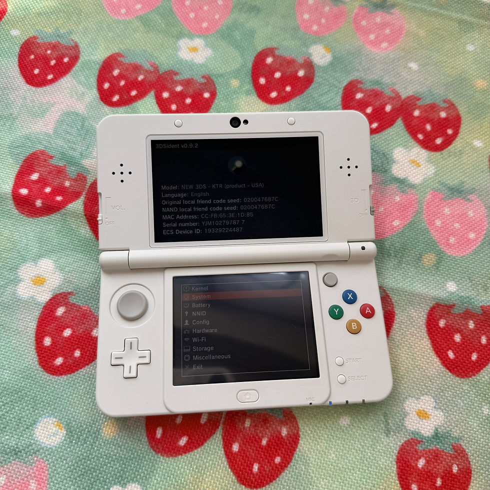 Thumbnail: White NEW 3DS + 128G (9787)