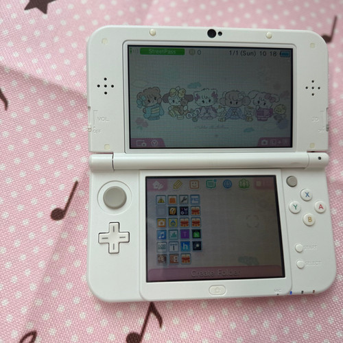 White NEW 3DS LL +128G IPS+TN (9863) | Kawaiifanfans