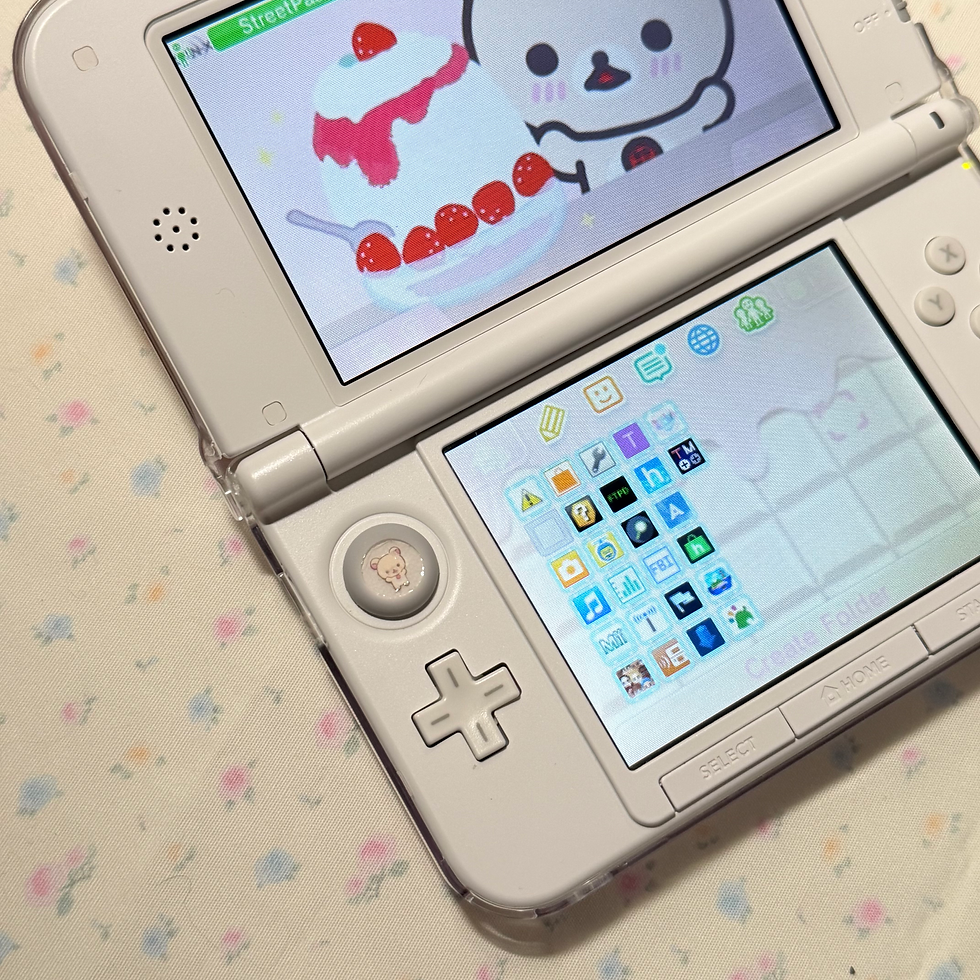 Thumbnail: Cute korilakkuma/cat ds circle pad 
