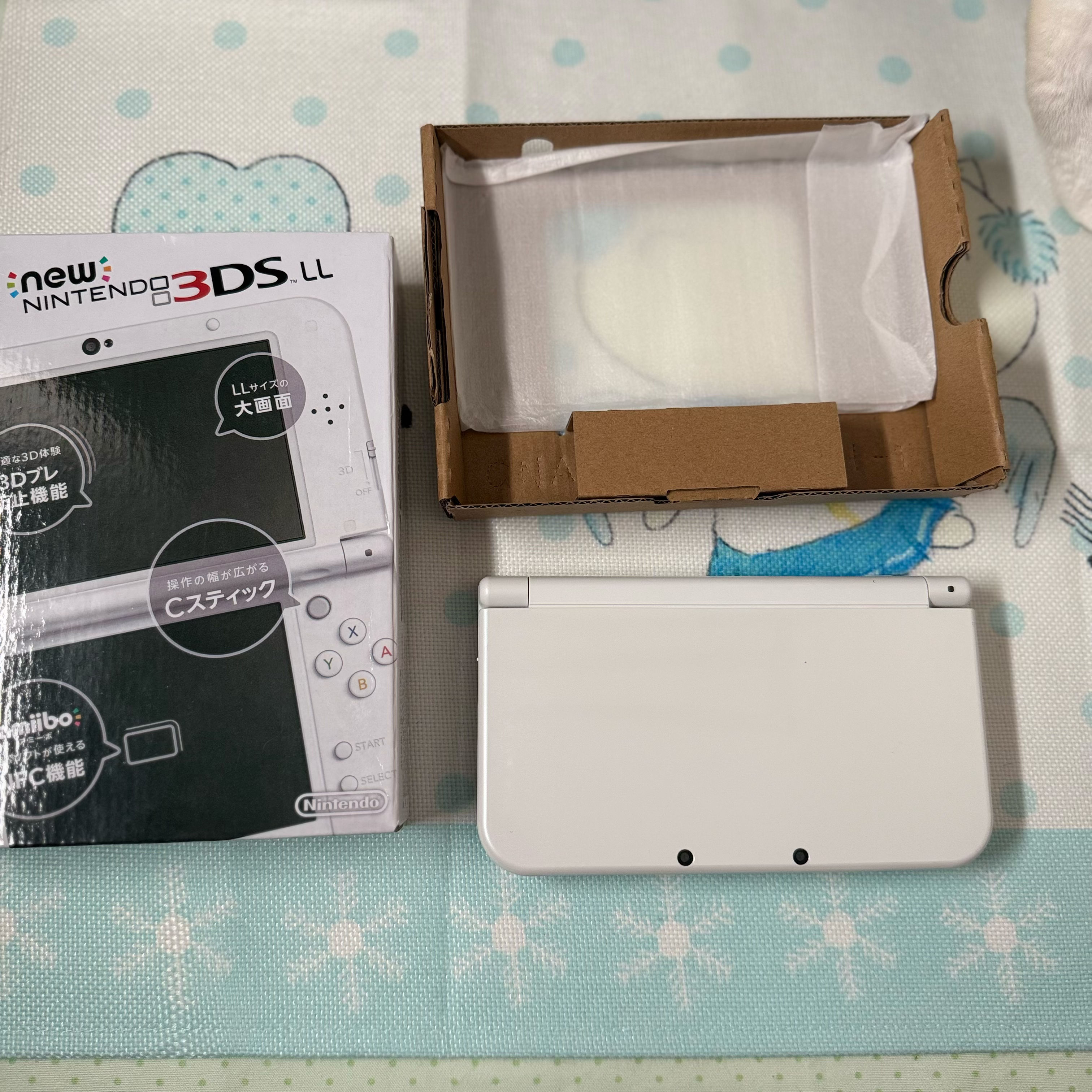 White NEW 3DS LL +128G (5440) TN+TN