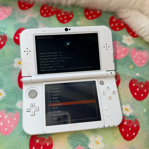 White NEW 3DS LL +128G IPS+IPS (4309) | Kawaiifanfans