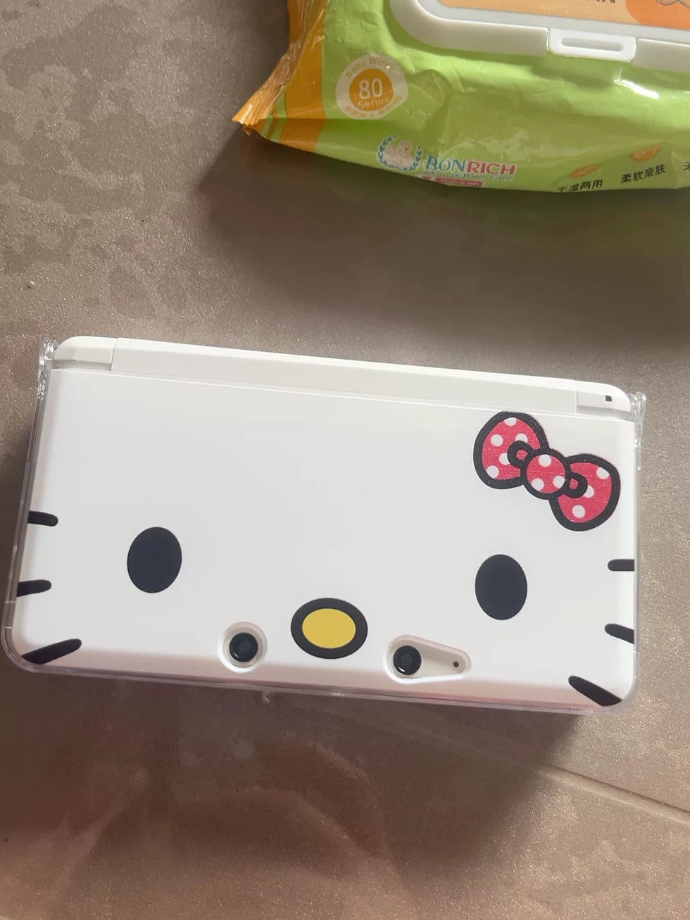 Thumbnail: Kawaii faceplate kirty 3ds 2ds nds case collection B