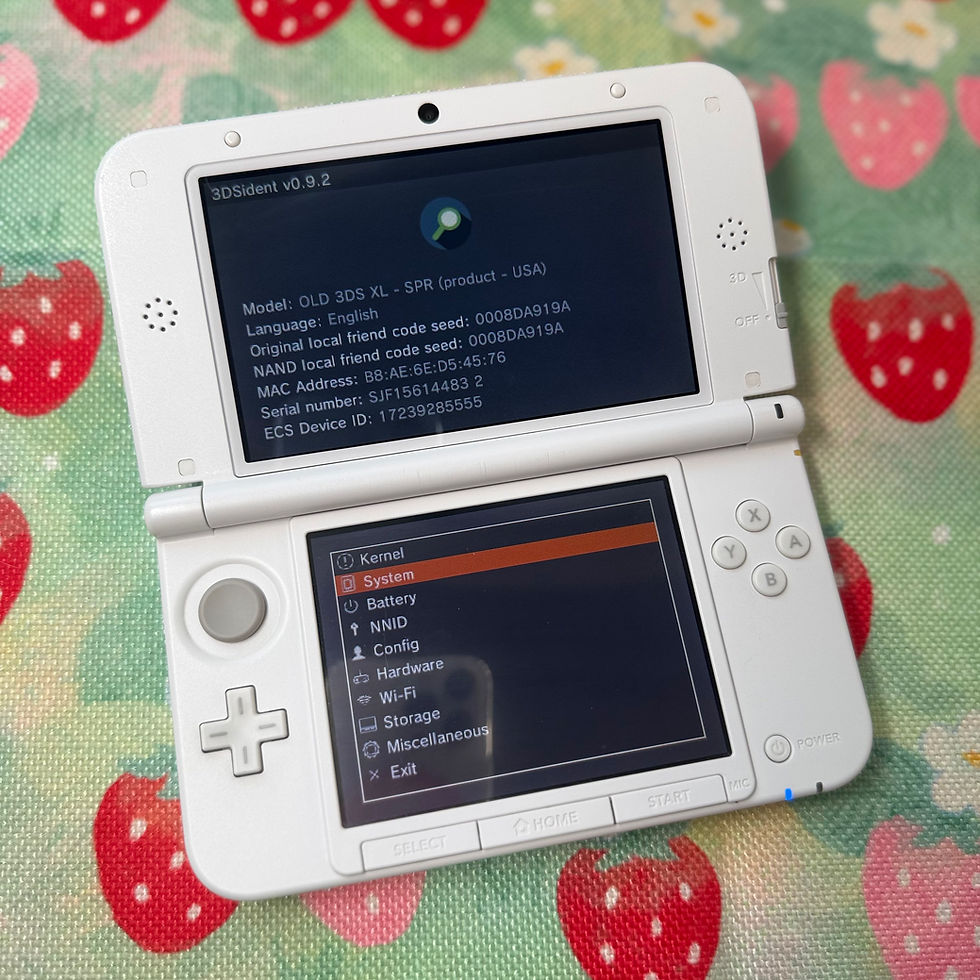 Thumbnail: Pink 3DS LL +128G (4483)
