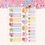 Thumbnail: Cute sticker sheet collection F