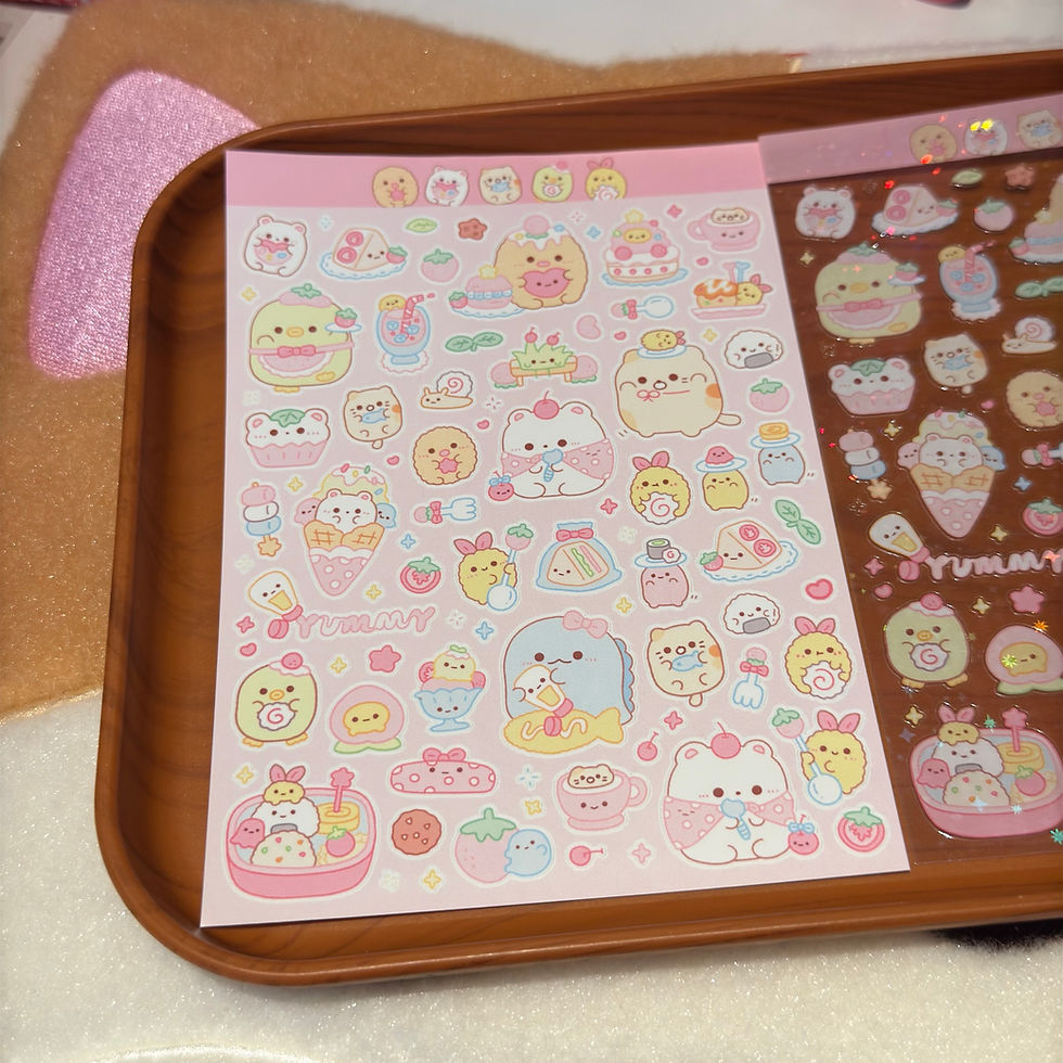 Thumbnail: Cute sticker sheet collection 