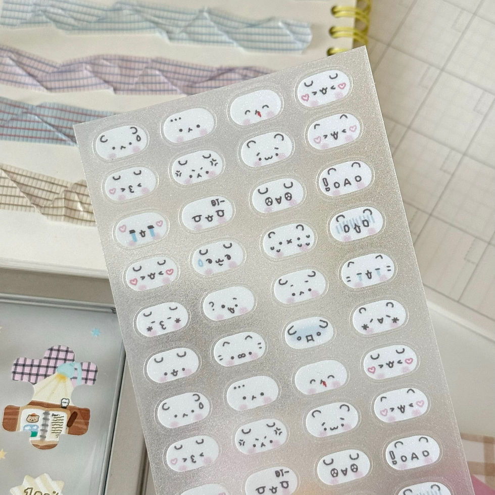 Thumbnail: New cute separated & sticker sheet | 一月小岛