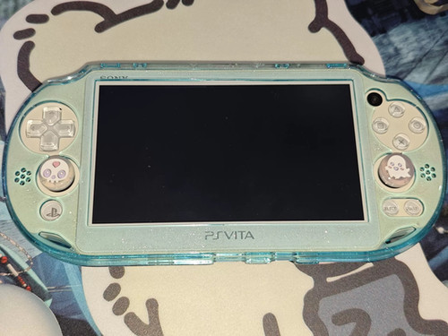 Kawaii glittering PS VITA 2000 case pink/ blue/clear 30-45