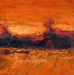 orange field 1of 5 (sold)