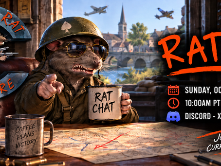 Rat Chat incoming on October 11th, 2026! Join the developers for a chat.