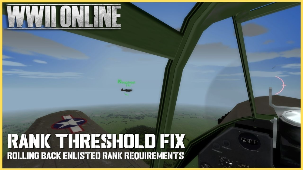 Fix für Rangschwelle