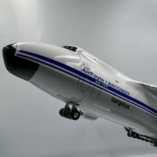 Antonov An-124 Ruslan Air Foyle Antonov Scale Model by Nauport