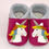 Miniaturbild: Kinderlederschuh Einhorn