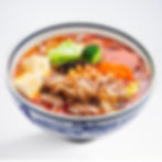 Chili-Kalbfleisch Reisnudeln