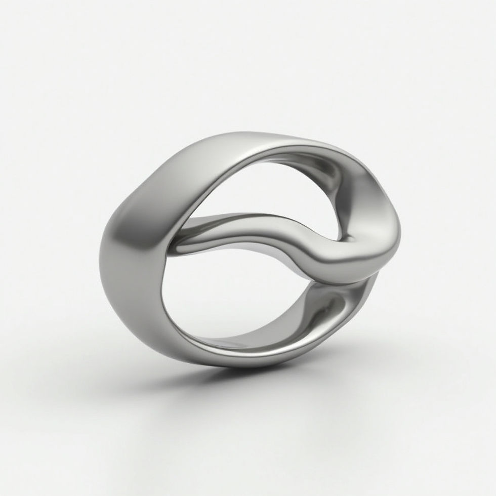 Polished Steel Helix