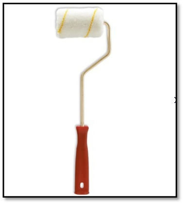 DEKOR EKSPORT SATEN BOYA RULOSU 10 CM 1083