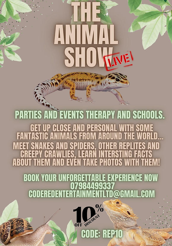 poster for the animal show