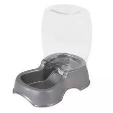Petmate Cafe 0.25 Gal Waterer ~ Pearl Silver Grey