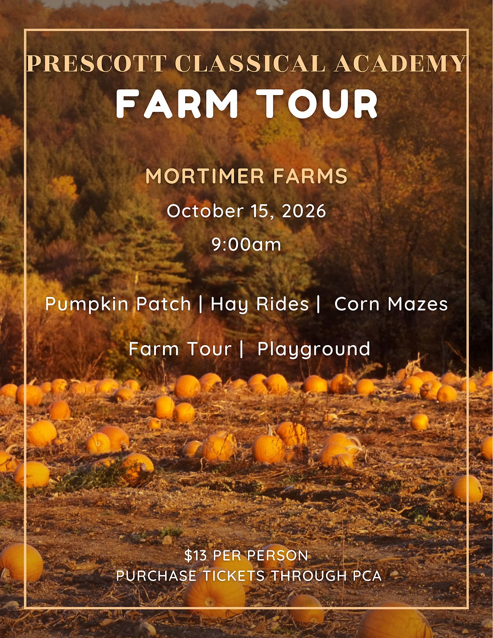 Farm Tour and Pumpkin Patch