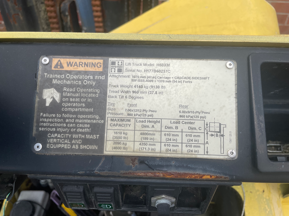 Thumbnail: #PE009 Hyster50XM