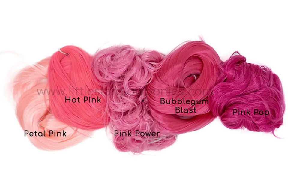 Thumbnail: Rehairing Custom Starter Kit - Needle and Nylon Hair Bundle