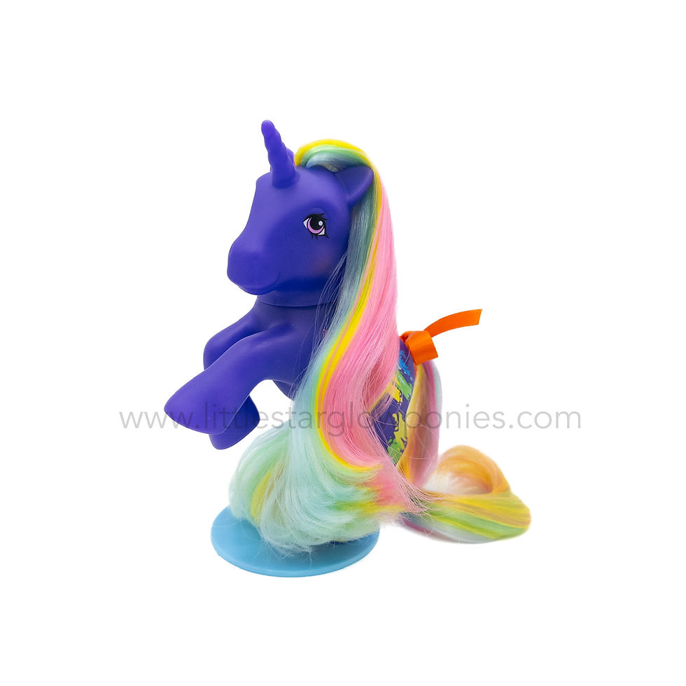 Thumbnail: HQG1C - Rainbow Splash - Rearing unicorn pose