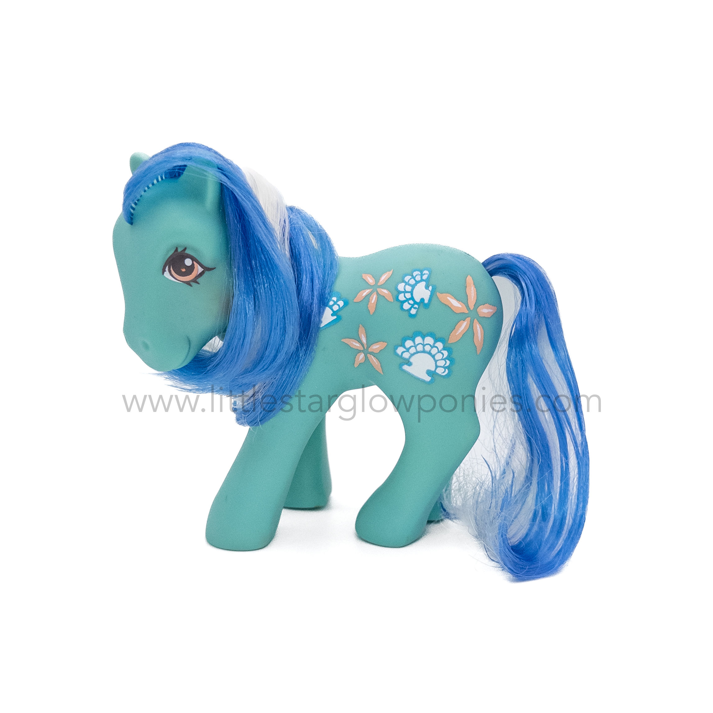 G1 - Seaflower - Colour Changing Hair Vintage My Little Pony