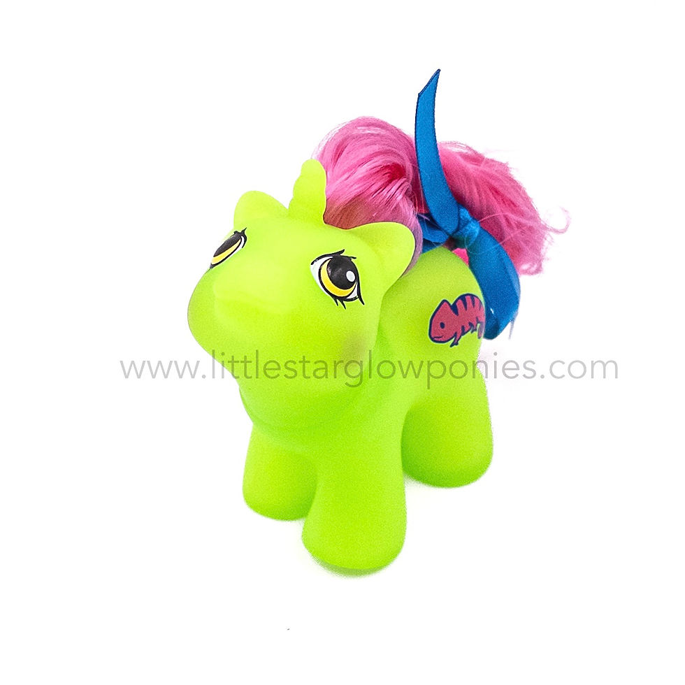 Thumbnail: HQG1C - Colourcharm & Berryflair - Neon Island Baby Pony and Dragon Friend 