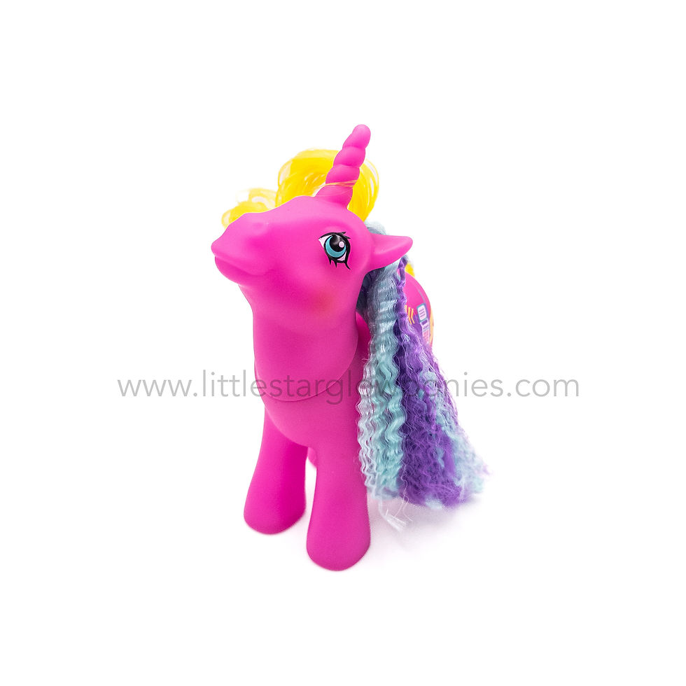Thumbnail: HQG1C - ToneWave - Totally Tubular Retro 80’s Unicorn Custom Pony 