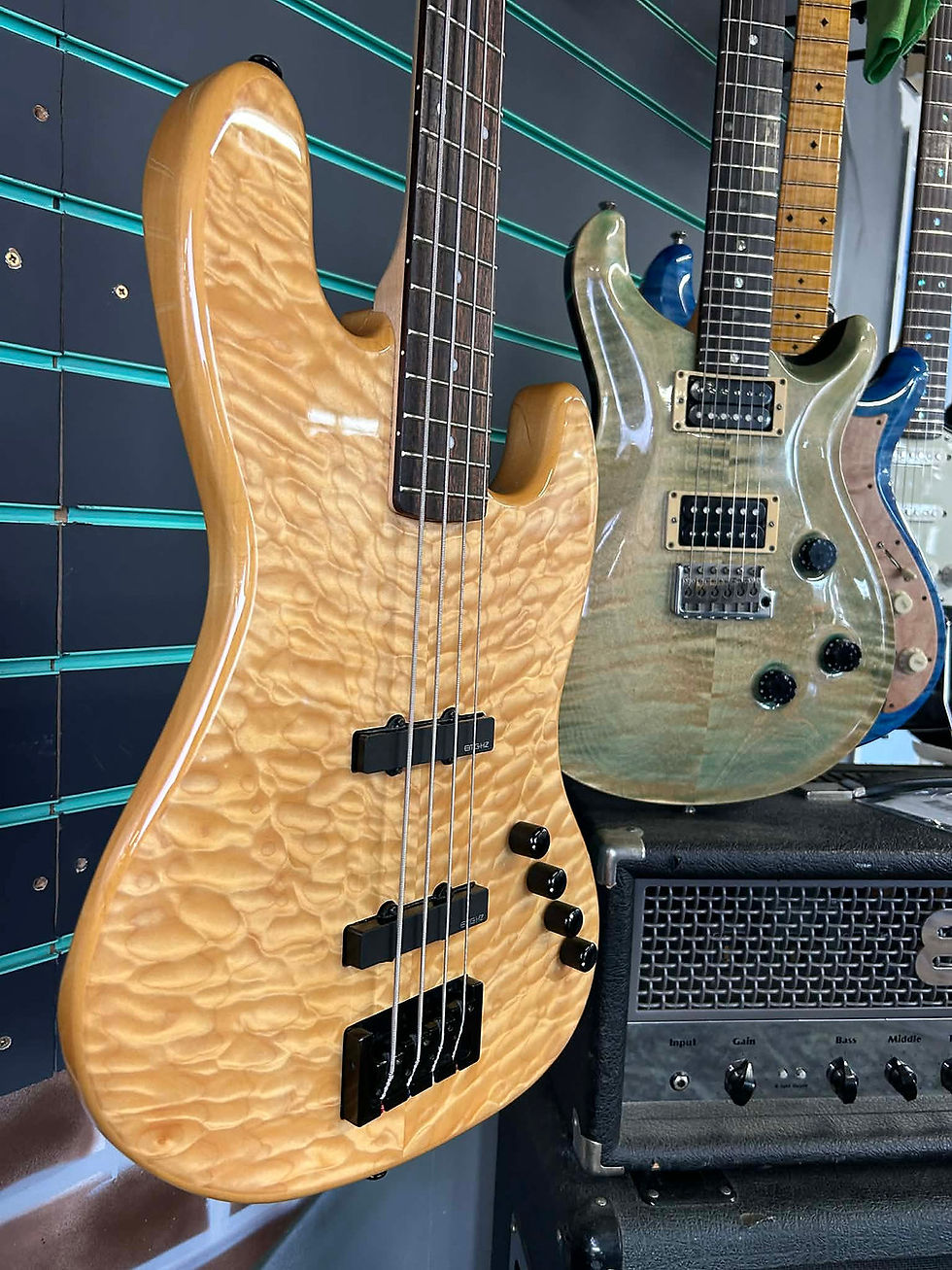 Thumbnail: Spector Coda Pro 4 Natural Gloss 2013 Electric Bass Guitar