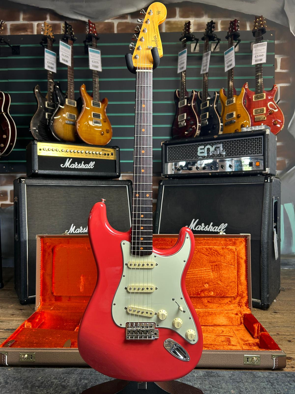 Fender American Vintage II ‘61 Stratocaster Fiesta Red 2023 Electric Guitar